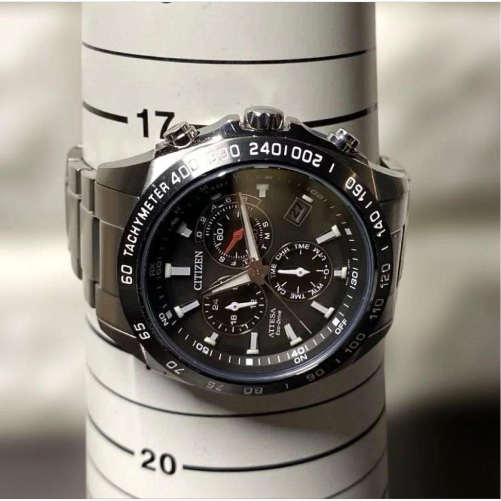 Used [Working Item] CITIZEN/Citizen Eco Drive Radio Solar ATP53 Titanium Lightweight Good Condition