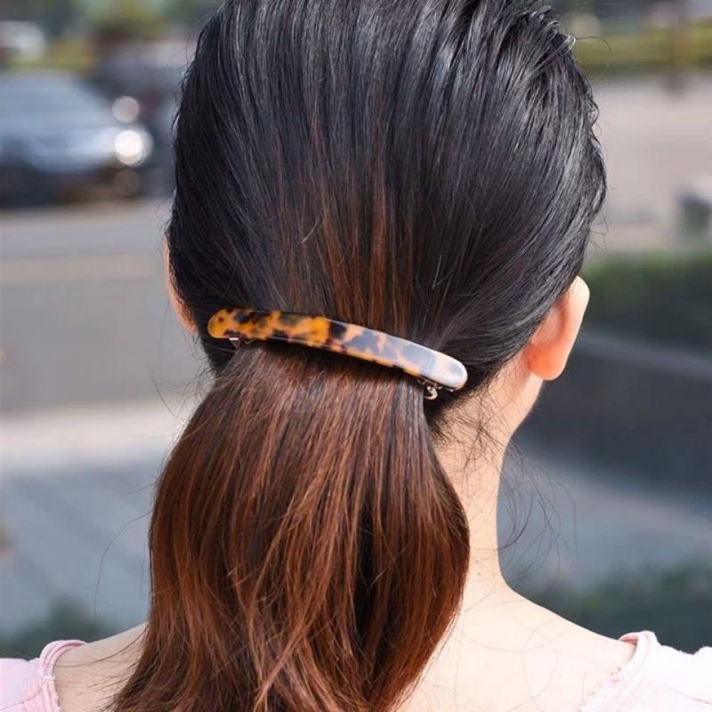 Elegant Gradient Hairclip for Women Korean Version Spring Clip Fashion Girl Hair Pin Hair Accessories