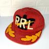 Used DOUBLE RL Ralph Lauren Logo Applique Twill Ball Cap RRL