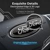 1Pcs Car Steering Wheel Decoration Sticker Badge Auto Styling For Ford Focus Mondeo Kuga Fiesta MK7 Escort Explorer Edge 2 4 MK2 MK4