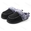 Fashion 2025 New Winter Men's Fashion Trend Retro Casual Soft Soled Plush Shoes Comfortable Warm Slip on Thick Cotton Platform Slippers