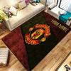 Manchester United F Custom Name Carpet Rug for Living Room Bedroom Home Sofa Decoration,Kids Play Non-slip Floor Mat