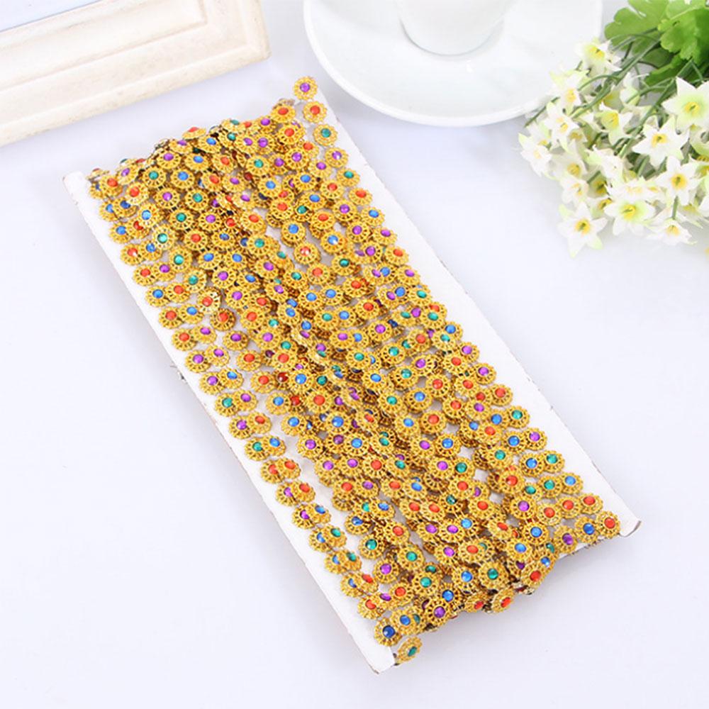 

9 M Strassband Диамант Ролле Glitzerband DIY Hochzeit Dekoband Strassborte Blumen