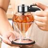 200 ML  Shaped Honey Dispenser Glass Syrup Dispenser Vinegar and Sauce Dispenser  Cooking