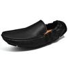 Men High Quality Comfortable Leather Loafers Slip On Casual Shoes Moccasins Men's Flats Fashion Supper Soft Men Walking Shoes