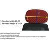 Thickened Swivel Chair Headrest Cover Elastic Chair Head Covers Gaming Chair Head Pillowcase