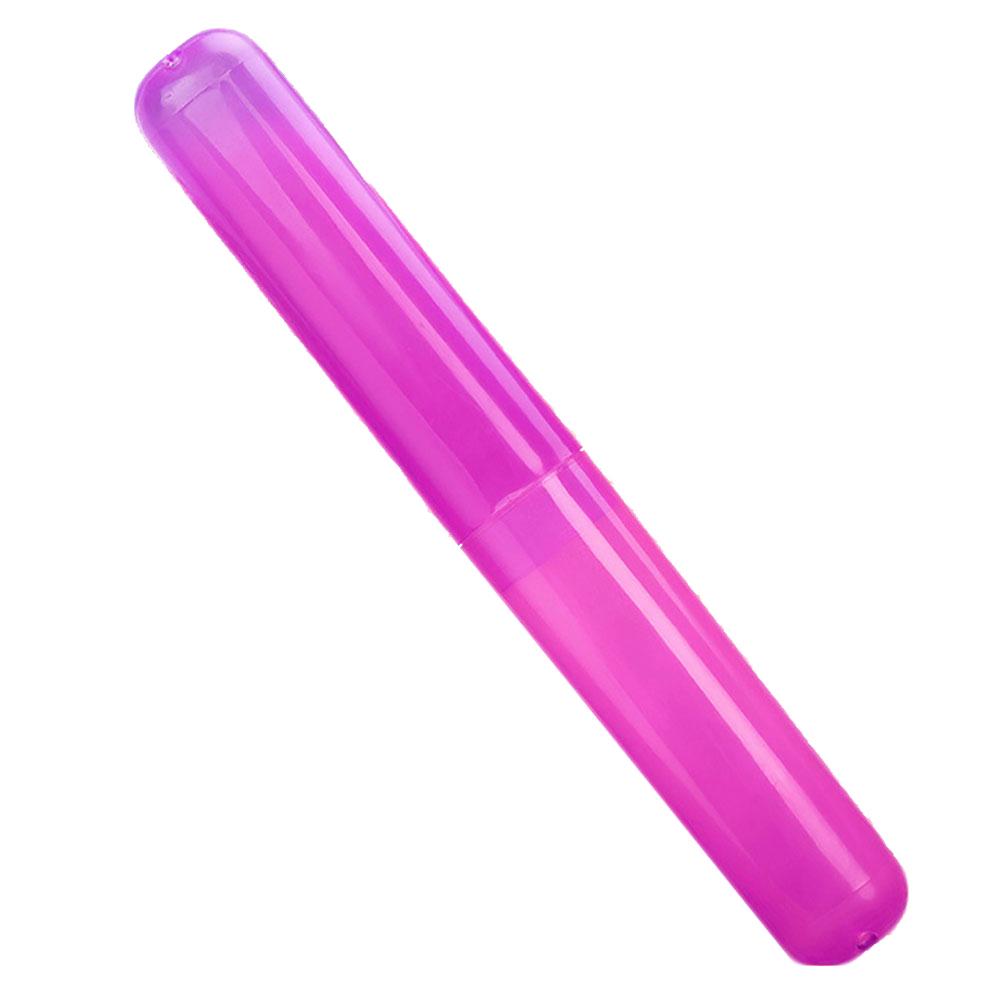 

Портативный дорожный пылезащитный чехол для зубной щетки, пластиковый ящик для хранения фиолетовый