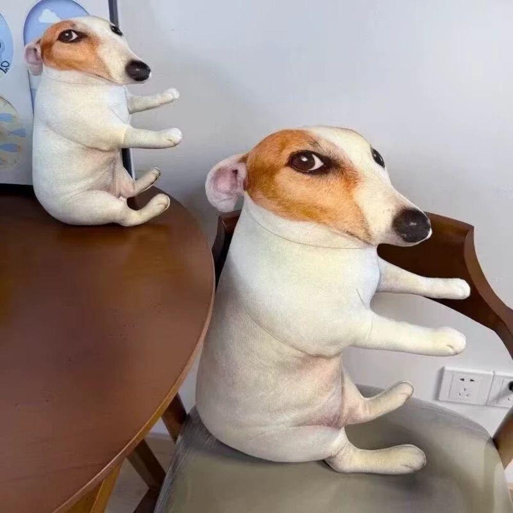 Realistic Dog Stuffed Toy Embarrassed Animal Puppy Toy Creative Dog Plush Pillow Kids Toy