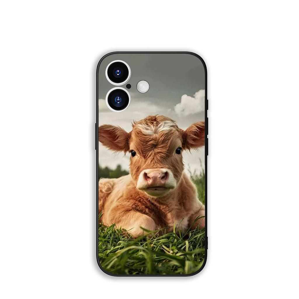 Funda Coque Cover for OPPO A80 A60 A40 A38 A79 A16 A17 A58 A78 A94 A95 A57 A15 A74 A53 A96 A98 Phone Case Cow Print Wallpaper