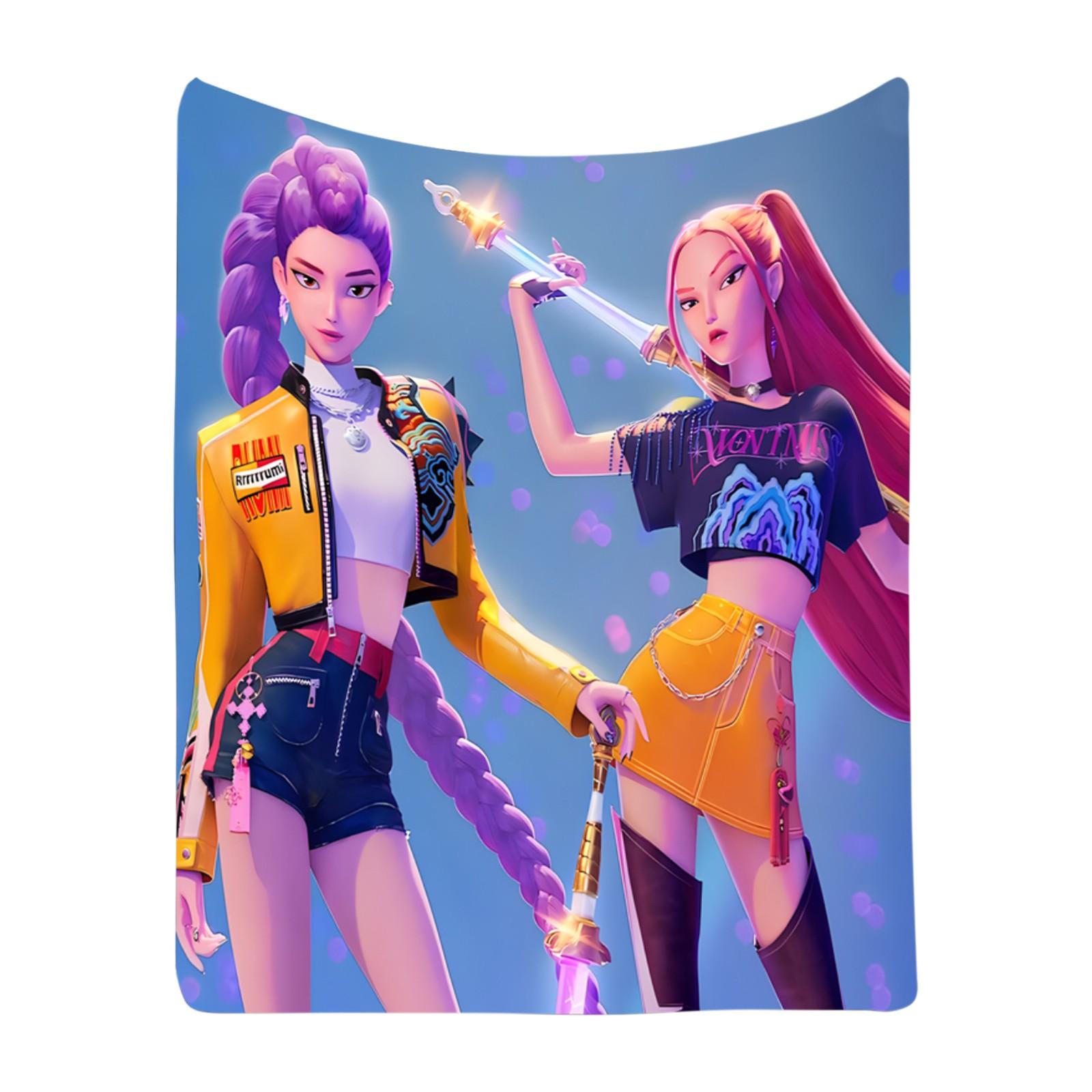 

70 * 100cm Witch Hunts Warm Blanket One Size