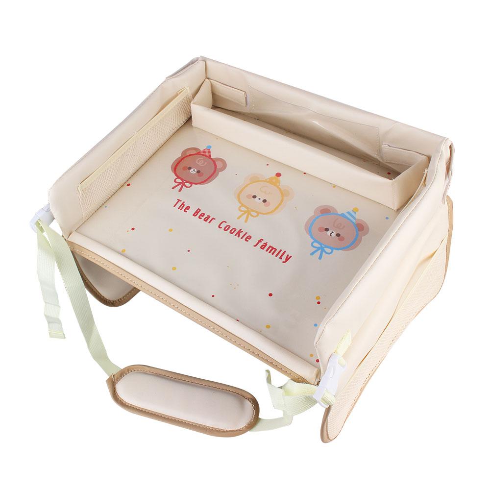 

Автомобильный обеденный стол для рисования, складной столик для хранения инструментов, подставка для детского автомобильного сиденья, водонепроницаемый подставка для автомобильного сиденья с рисунком из мультфильма