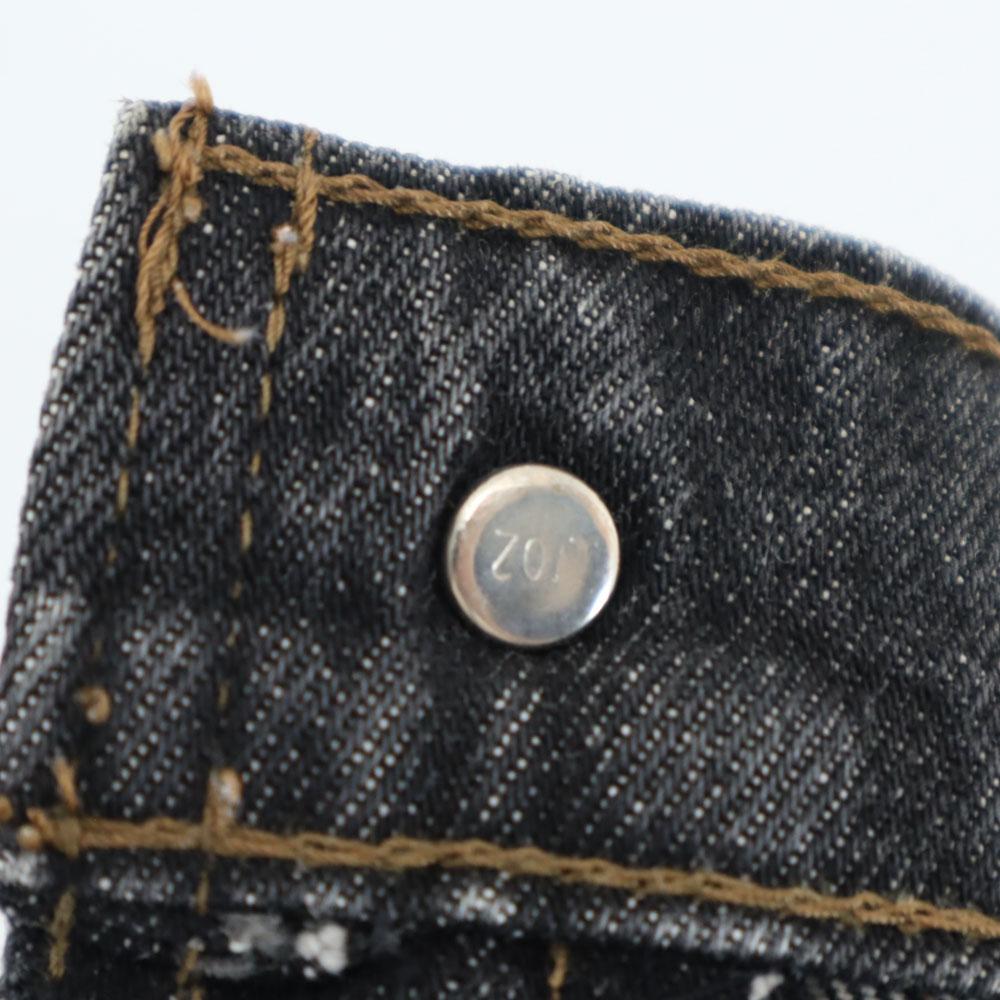 Levi's 80s Made In Japan, Piece Dyed, Black Denim Pants W29 Black Jeans Men's Used