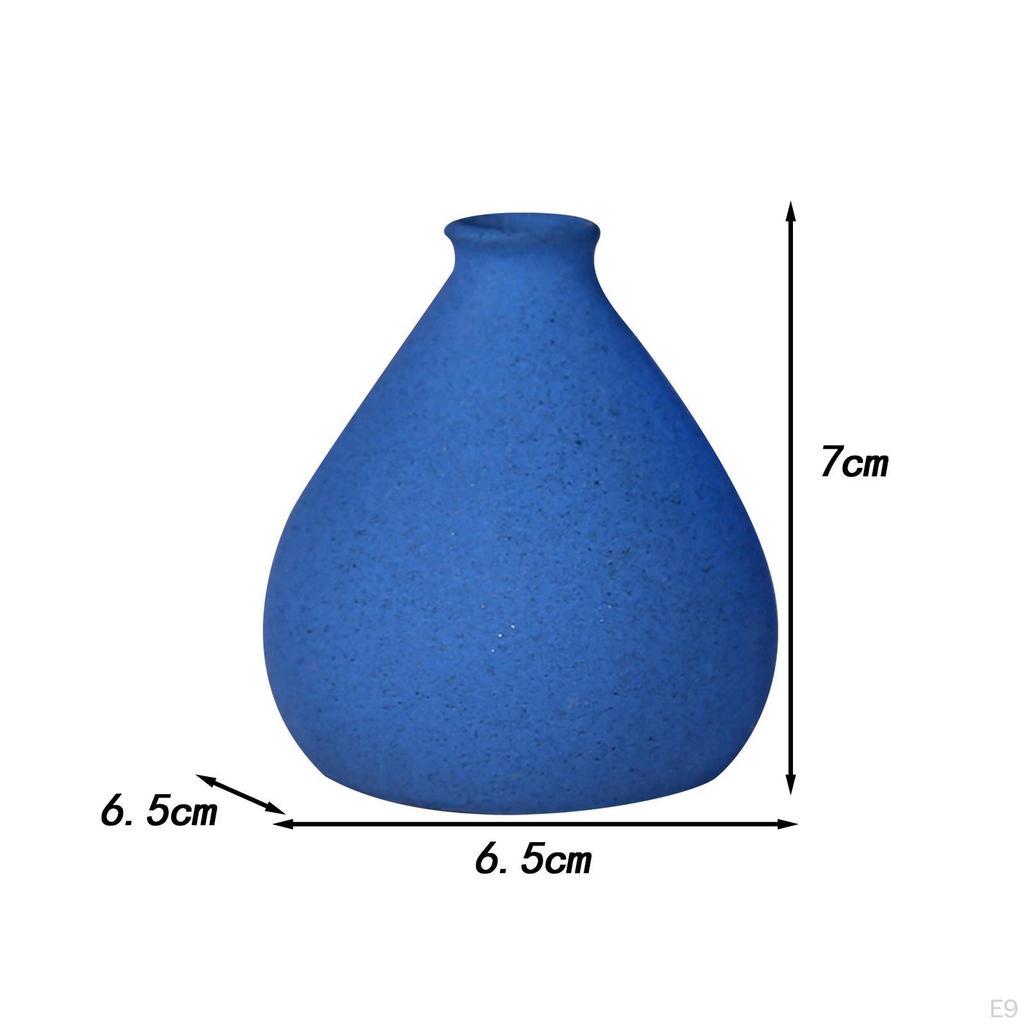 Ceramic Flower Vase Bud Pot Planter for Party Office Indoor Plants Bookshelf