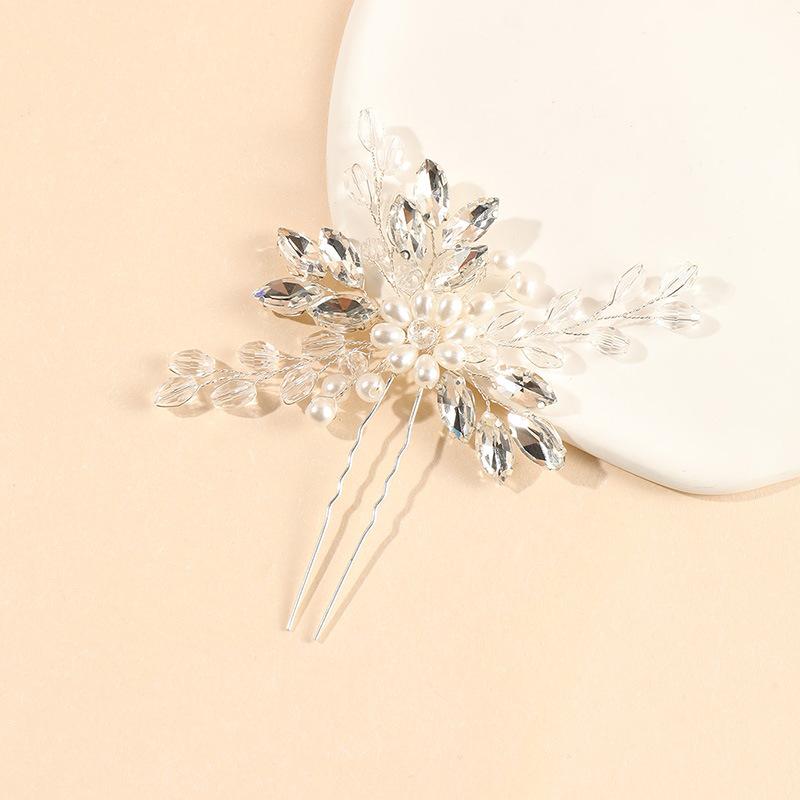 

Новый милый свадебный головной убор ручной работы свадебное платье аксессуары для волос аксессуары красивая шпилька белый