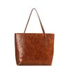 Trendy Street Style Medium Sized Pu Tote Bag Chic Shoulder Bag For Everyday Use