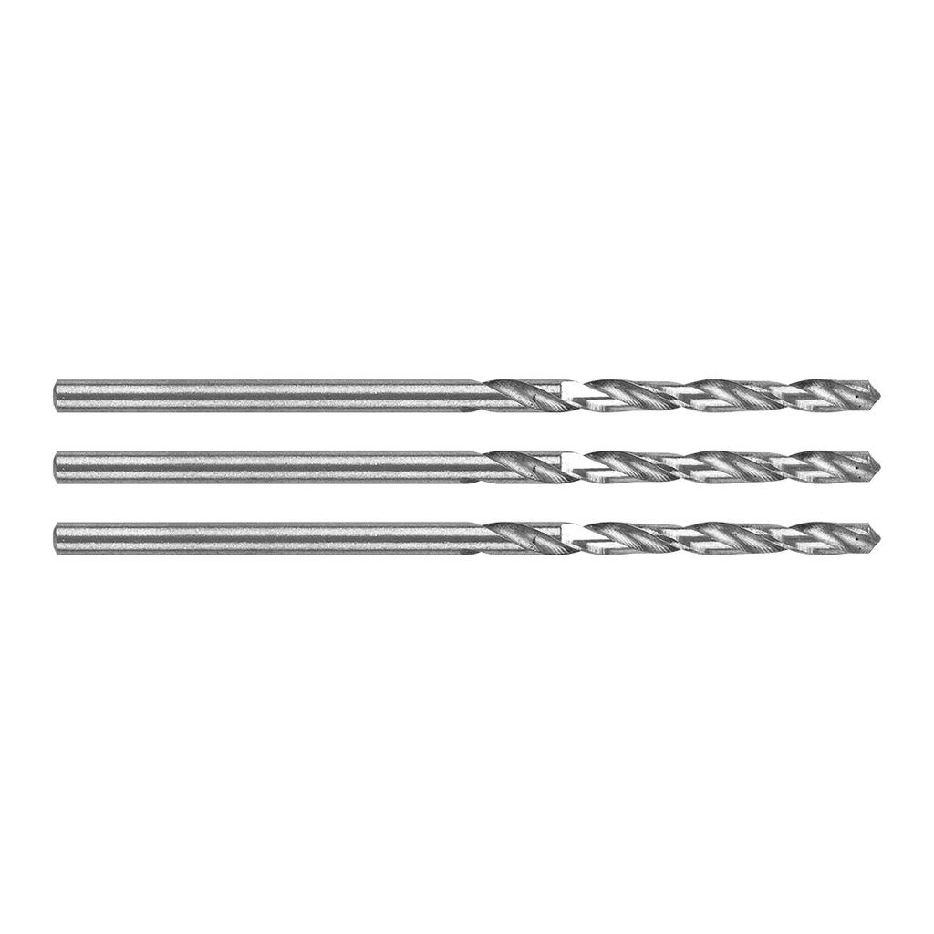 HSS metal drill bits, DIN 338, 1.5 mm, 3 pcs.