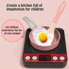 Cutting Fruit Vegetable Play Food Kitchen Toys Set with Cooking Toys Pretend Play Educational Toy for Toddler Children