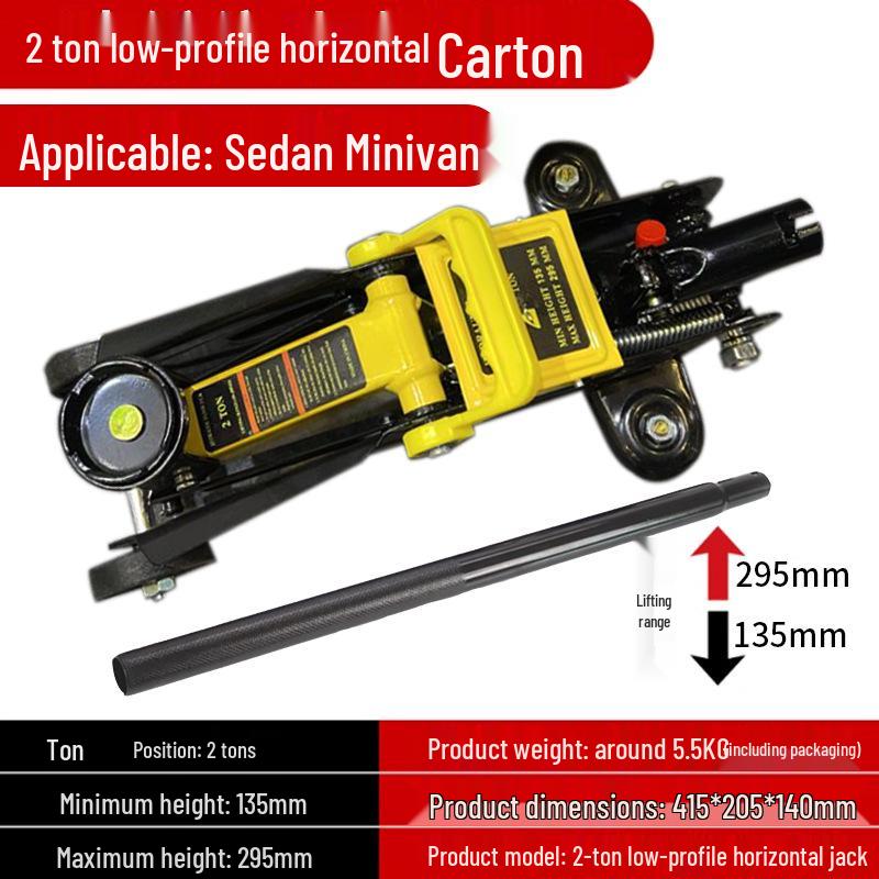 Hand-Operated Car Hydraulic Jack: 5-50 Ton Capacity for Tire Repair