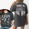 Leão S. Kennedy Resident Evil 9 Requiem Camiseta Biohazard Tee Grace Emily Gideon Tee Manga Curta Feminina para Primavera Verão Unissex