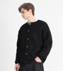 Beoteunseoul Round Neck Knit Cardigan 3 Colors (Black)