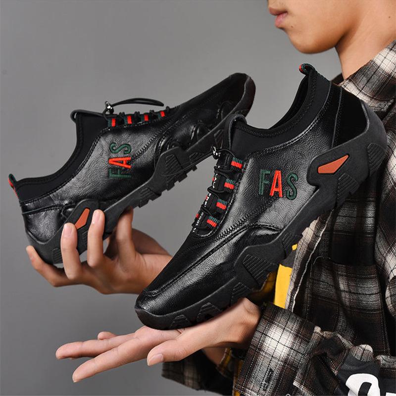 Fashion Men's Casual Shoes 2024 New Luxury Soft Sole Comfortable Running Shoes Fashion British Versatile Outdoor Sports Shoes sneakers