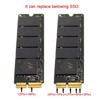 NFHK Mac To NGFF AHCI SSD Conversion Card for MAC 12+16-pin 2014/2015 M.2 M-Key A1493, A1502, A1465, A1466.