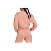 Adidas Logo Pattern Loose Fit Crewneck Sweatshirt Women Tops Pink HC2920