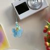 Flower Butterfly Pendant Phone Strap Portable Y2K Hanging Lanyard for Girls