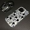 Mickey Mouse Cartoon Black White Phone Case For iPhone 11 12 13 14 15 16 17 Pro Max 16e 17E 17 Air Plus 13 Mini Funda Back Cover