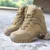 Winter Boots For Men Tactical Boots Waterproof Cow Suede Work Men‘S Ankle Boots Hiking Safety Shoes Athletic Shoes