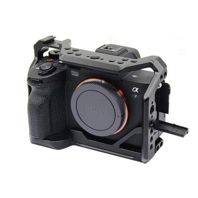 SIUTATDSH Camera Cage for Sony and A1 Super Cold Shoe Arri Compatible Screw and Arca Plate A7R5, A7M4, A7R4A, A7R4, A7S3, Cameras, Expandable,