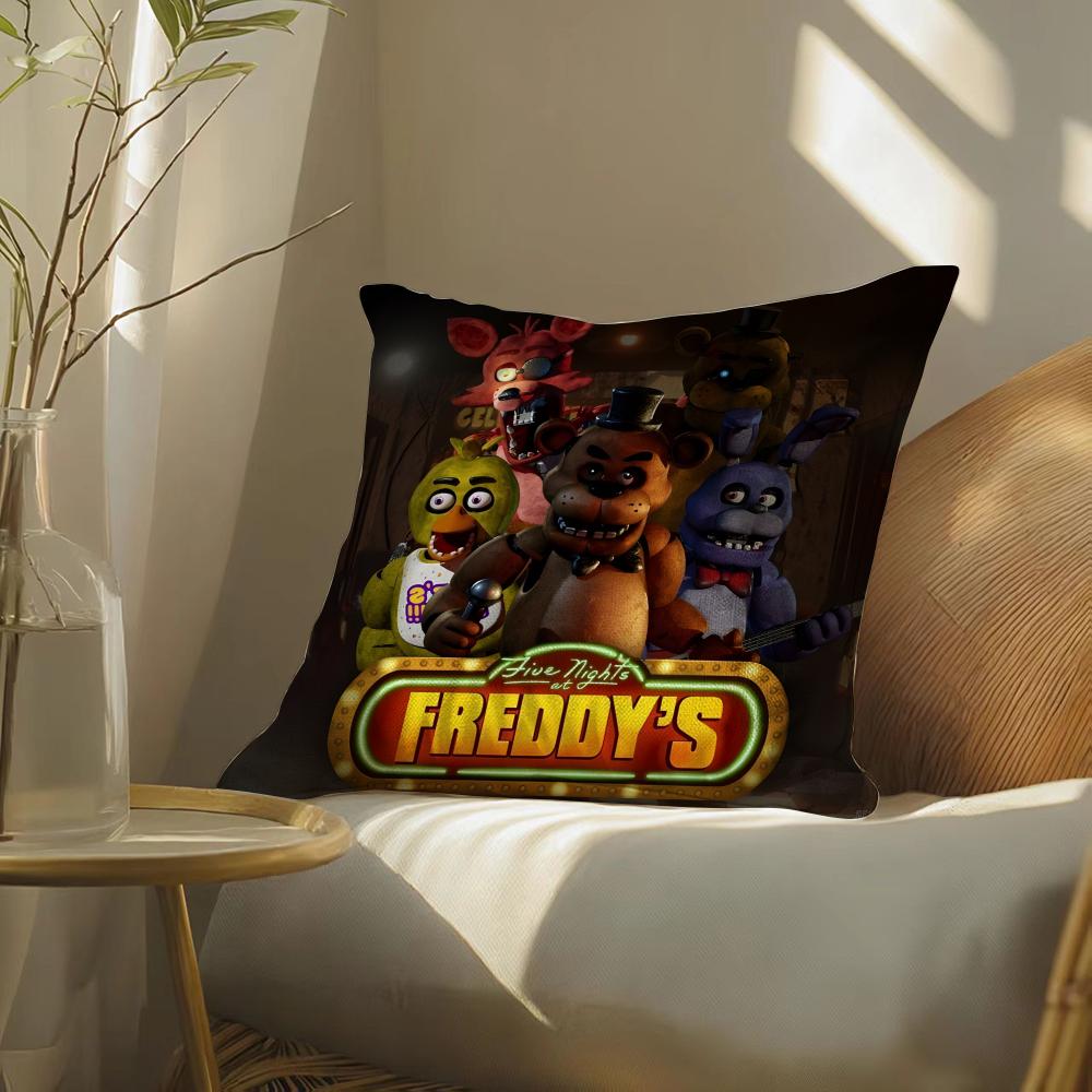Moviefiven-Nightsatf-Freddys2 Pillow Case Pillowcase, Double-Sided Printed, Sofa Cushion, Bedroom Headboard