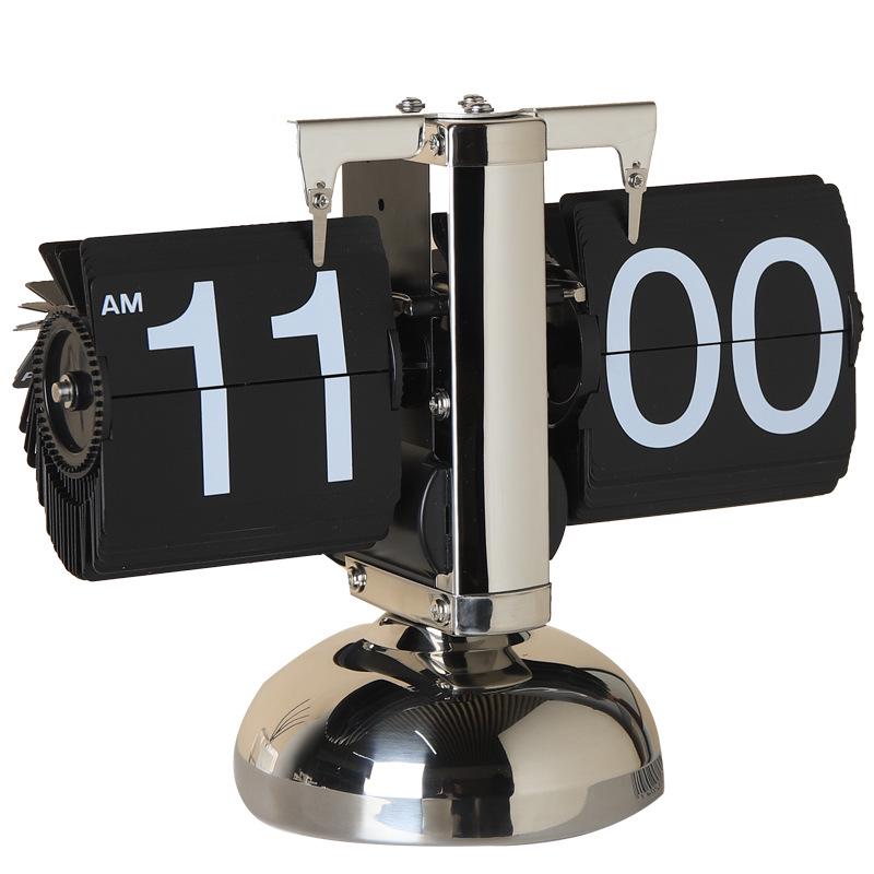 Mechanical Desk Clock: Automatic Page-Turner for Home Decoration