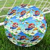 Super Mario Print Size 5 Soccer Ball, Standard Match Football for Sports Game and Team Practice, Ideal Gift for Soccer Fans