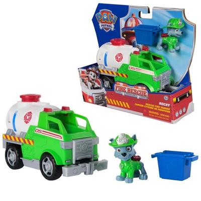 Paw Patrol Fire Rescue - Rocky Avec Camion-citerne