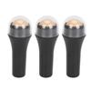 3PCS Volcanic Stone Oil Absorbing Roller Oily Skin Control Portable Compact Reusable Facial Care Tool Black