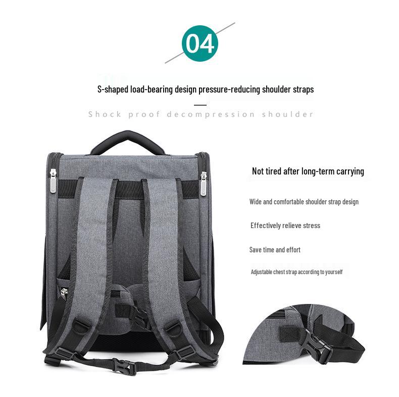 Breathable Foldable Pet Backpack for Cats and Dogs
