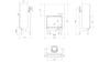 Steel Fireplace KRATKI NADIA 10 kW Ø 200 Lift-up Black Thermotec