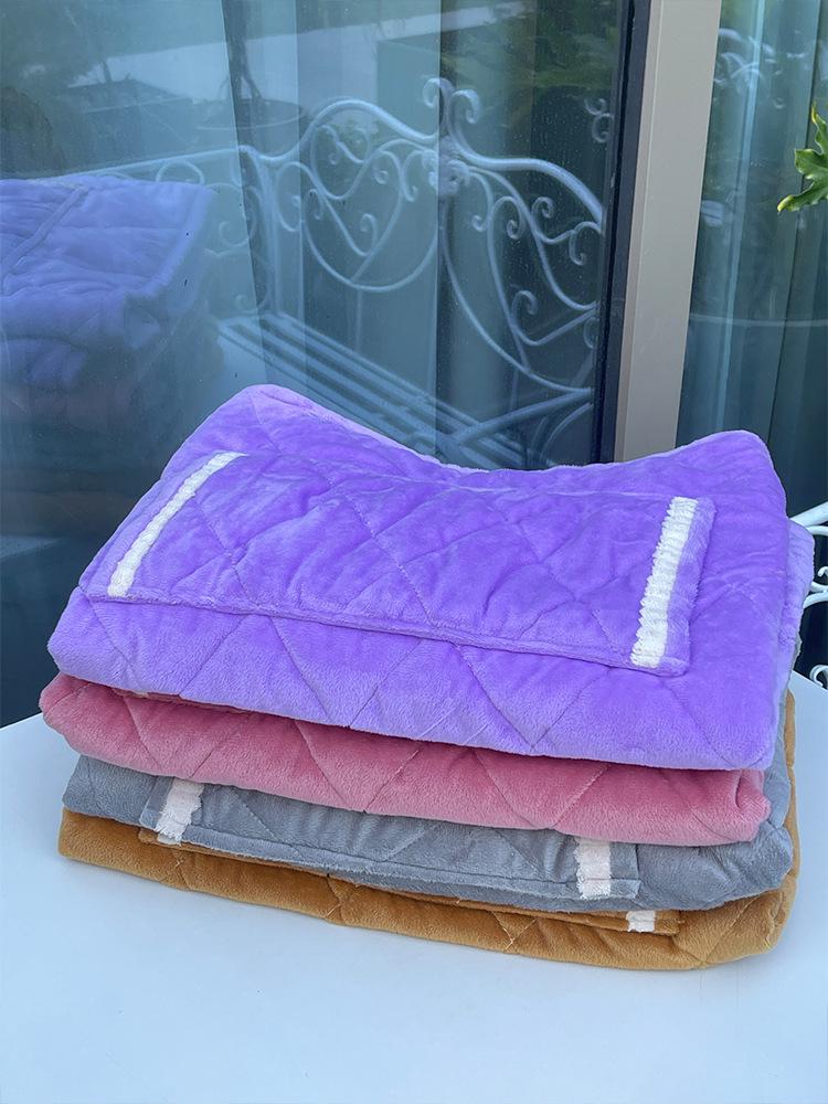 USB Electric Blanket, 60x80, Washable Crystal Velvet, 45℃ Constant Temp for Winter Warmth