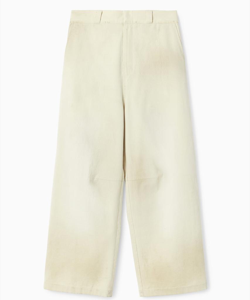 SIO Dirty Cotton Chino Pants Beige