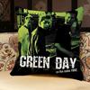 GGreen ROCK Day BAND Pillow Case Pillowcase Doublesided Printed Sofa Cushion Bedroom Headboard Pillow