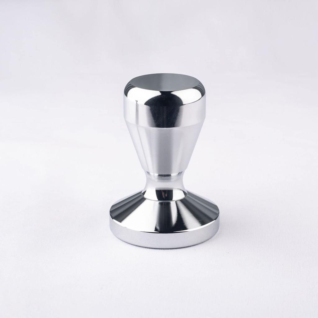 FUN COFFEE 58mm Espresso Tamper, Stainless Steel, Silver (co-0017)
