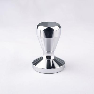 FUN COFFEE Tamper 58mm Espresso Espresso Tamper Kaffeezubehör Edelstahl Silber (co-0017)