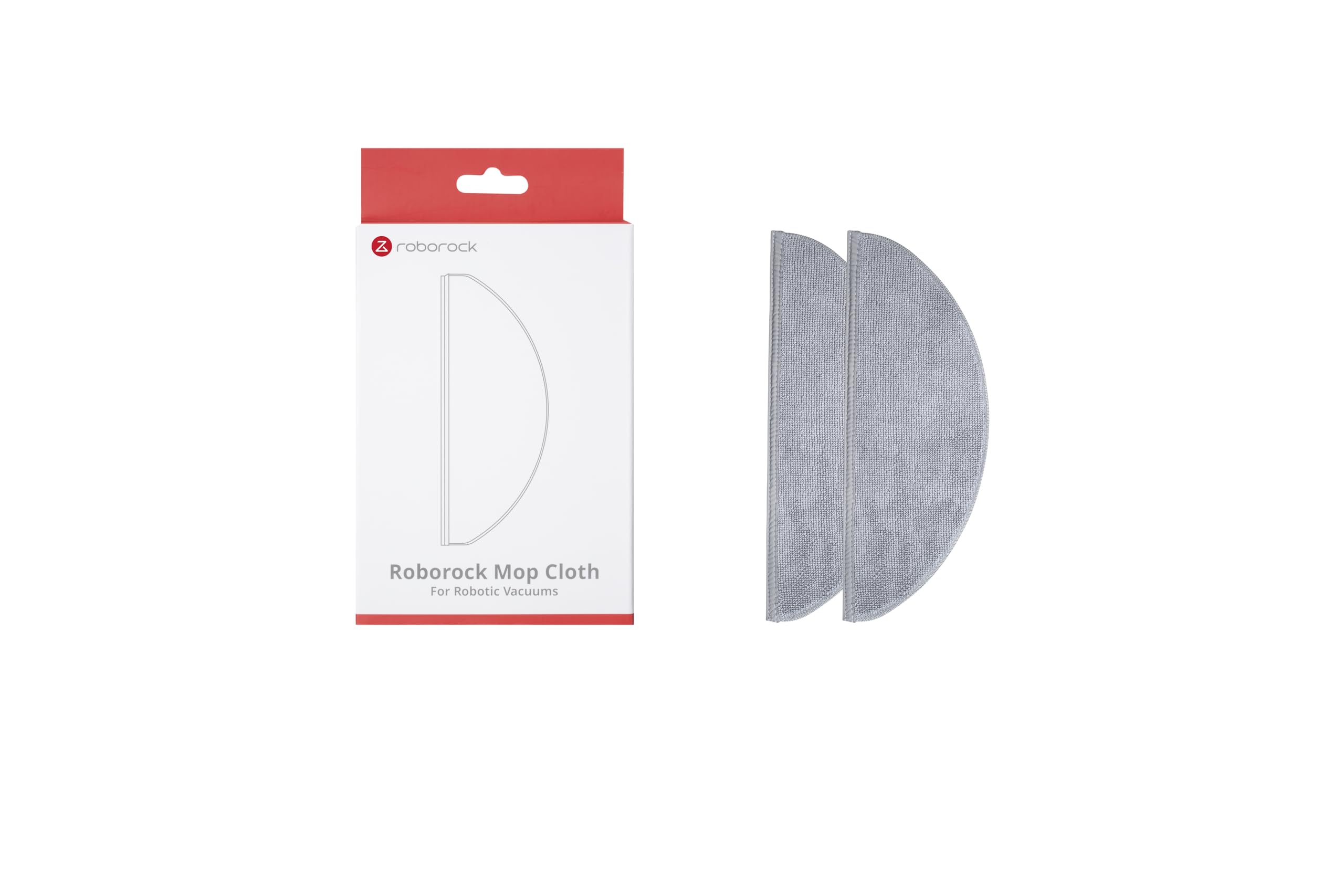 

[Genuine Manufacturer Product] Roborock Mop Cloth C SXTB13RR Replacement (2 pieces) Genuine Accessory Compatible with Q10P+