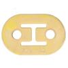 2‑Hole Muffler Hanger Polyurethane Shakeproof   Automobile Exhaust Pipe Fittings