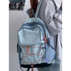 Schoolbag Outdoor Mountaineering Bag Backpack Women's Light Going Out Spring Outing Hiking Mountain Climbing Small Backpacking Travel Cycling Sports