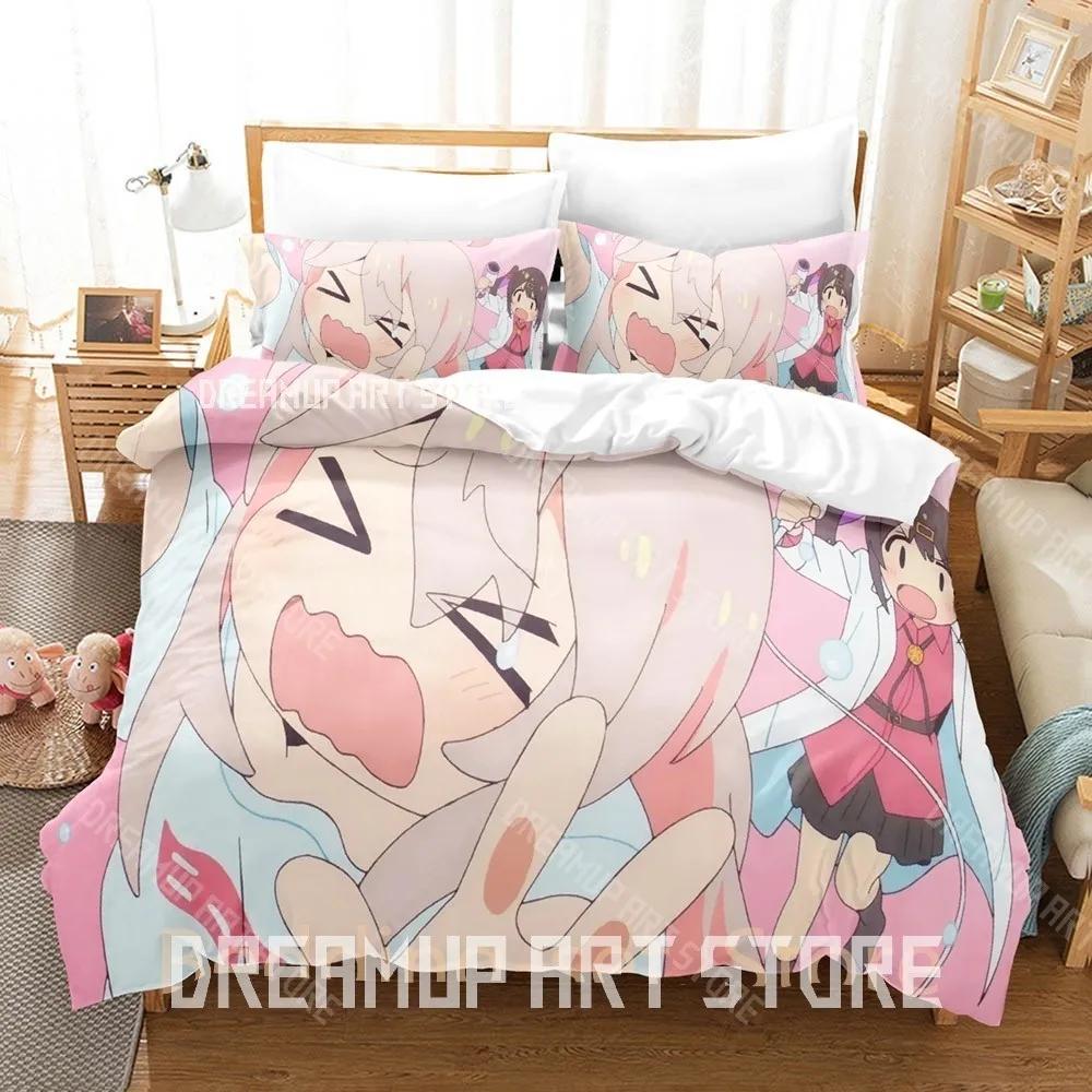 3D Print Onimai I'm Now Your Sister! Bedding Set Single Twin Full Queen King Size Bed Set Adult Kid Bedroom Duvetcover Anime