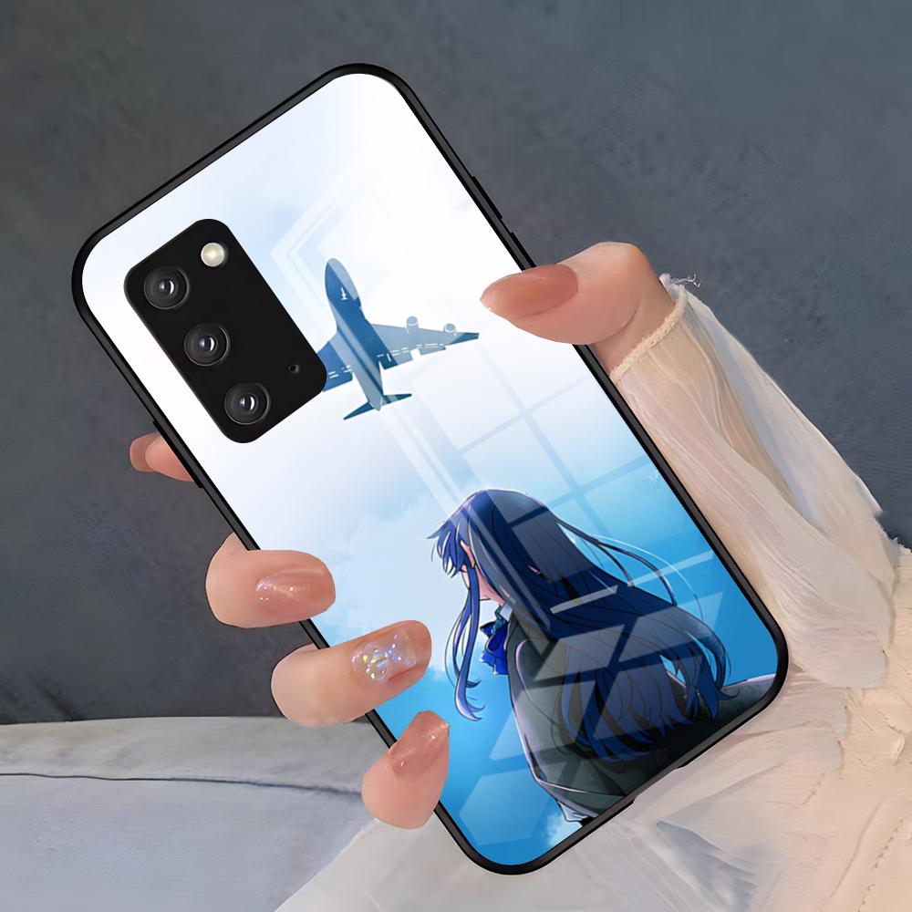 Cute A-Ado Phone Case For Samsung S26 S25 Plus S20 S20 Plus S22 Ultra S23 FE S21 Plus S21 Ultra Glass Cover