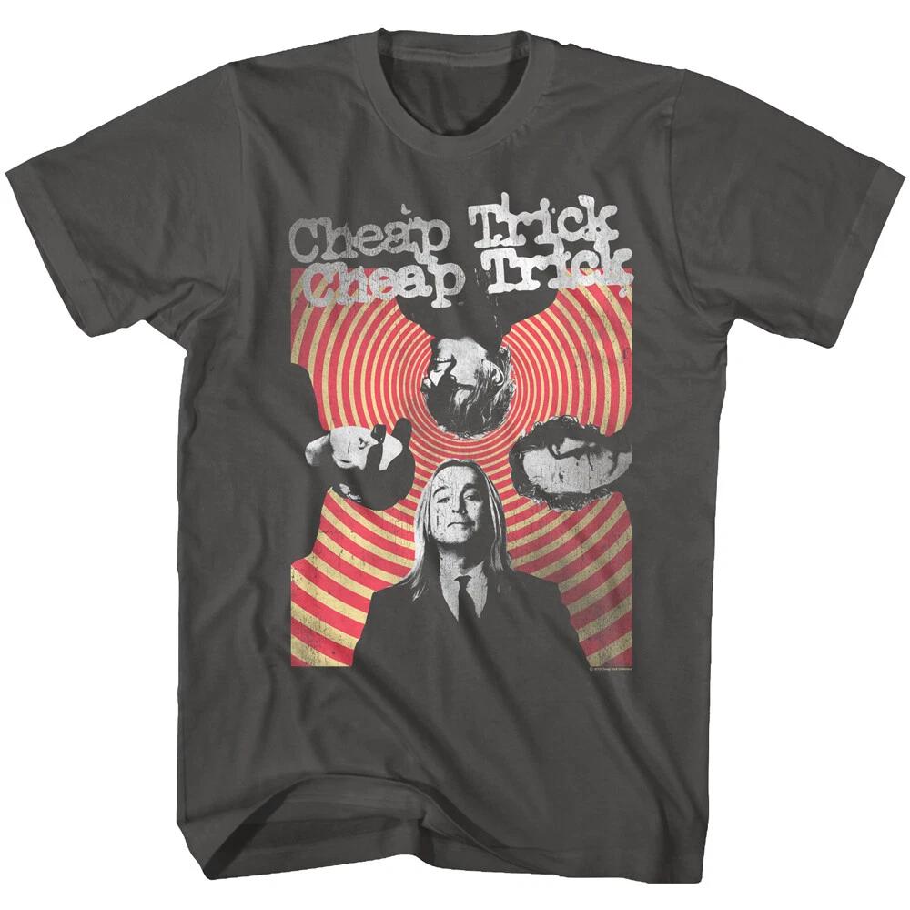 Cheap Trick Hypno Photo Men s T Shirt Rock Concert Tour Music Merch S