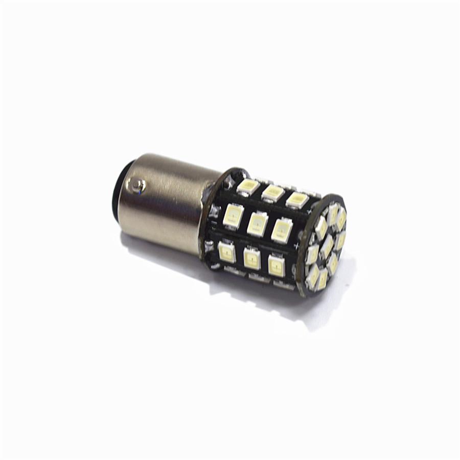 Ampoule Clignotante Rouge Ba15S P21W Pour Frein/Arrêt 1156 33Smd S25 Led